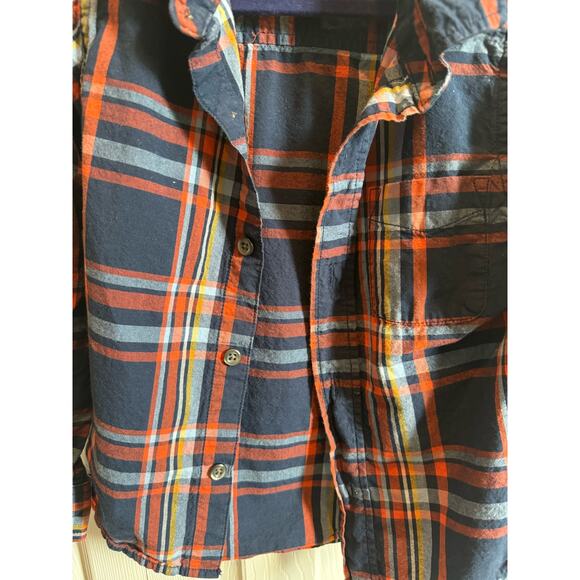 Children's Place Plaid Button Down Boys size 4 - Picture 4 of 4